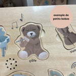 Puzzle musical - Les instruments de musique classique (légères imperfections)