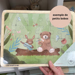 Traditional puzzle - The enchanted forest of Moka (slight imperfections)